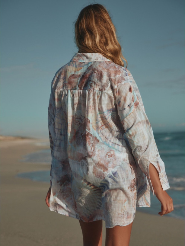 Rochie-cămașă Oversized
