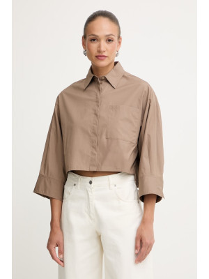 Cropped Linen Blouse