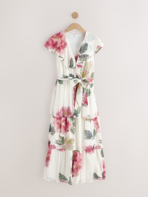Rochie Midi cu Flori