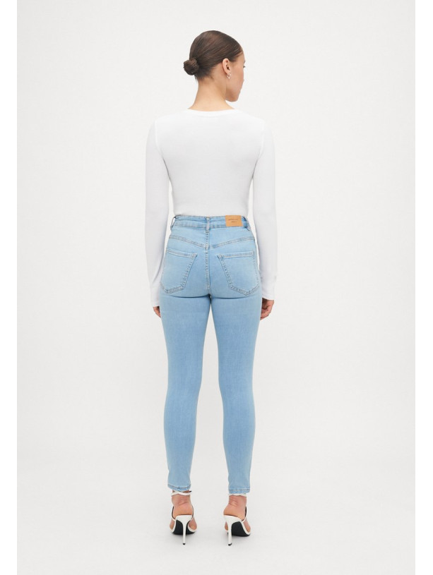 Yüksek Bel Skinny Kot